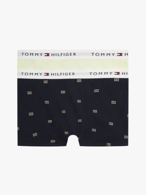 Multi 2-Pack Signature Print Logo Waistband Trunks  Boys