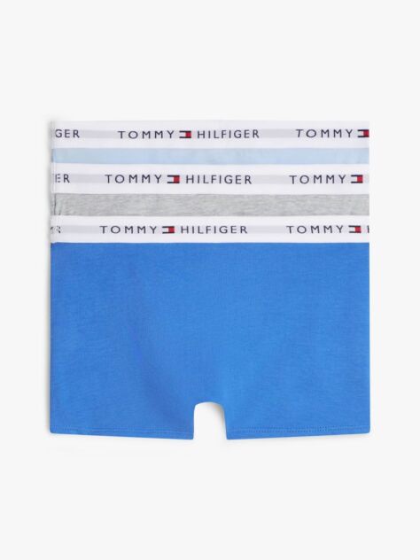 Multi 3-Pack Logo Waistband Trunks  Boys
