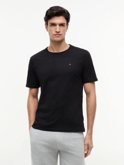 Black 3-Pack Signature Crew Neck T-Shirts  Men