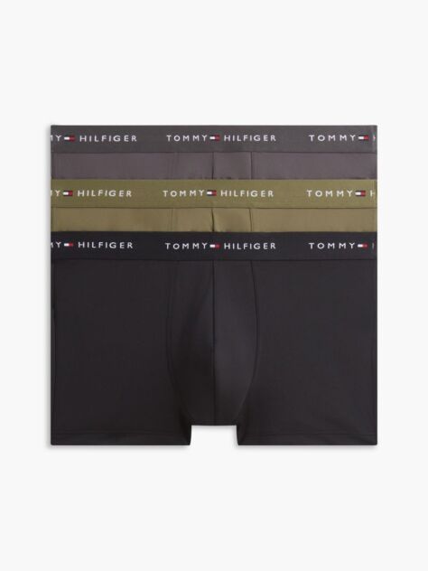 Multi 3-Pack Signature Logo Microfibre Trunks  Men