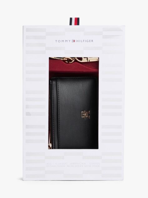 Black Credit Card Holder And Charm Gift Box  Women