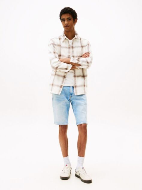 Denim Ronnie Slim Denim Shorts  Men
