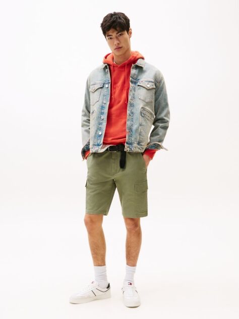 Green Scanton Slim Cargo Shorts  Men