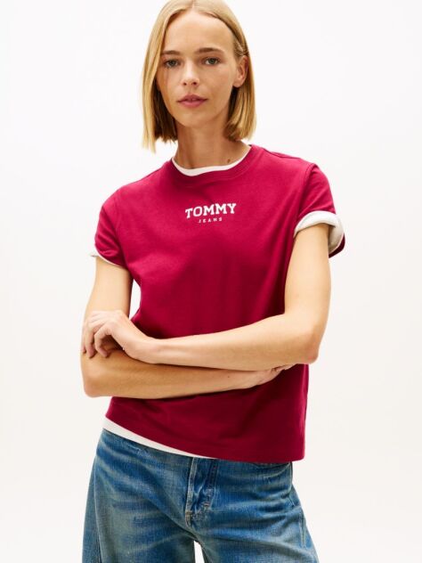 Pink Essential Regular Logo T-Shirt  Women