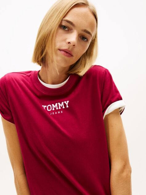 Pink Essential Regular Logo T-Shirt  Women