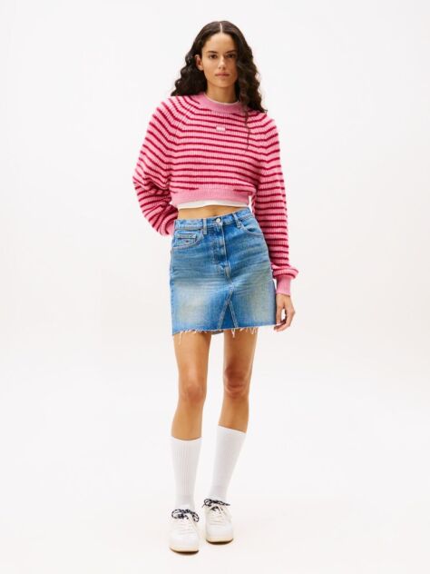 Denim Mom Skirt  Women