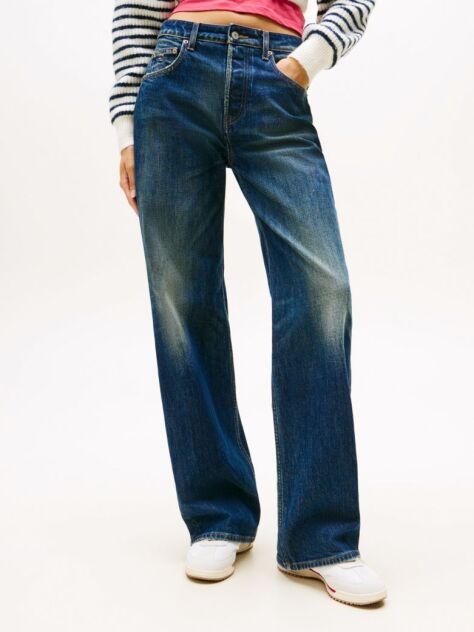 Denim Mia Mid Rise Relaxed Straight Jeans  Women