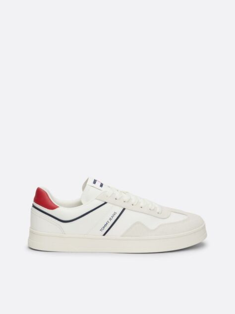 Multi Retro Suede Cupsole Trainers  Men