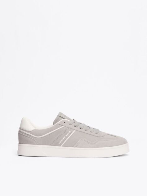 Grey The Greenwich Suede Trainers  Men