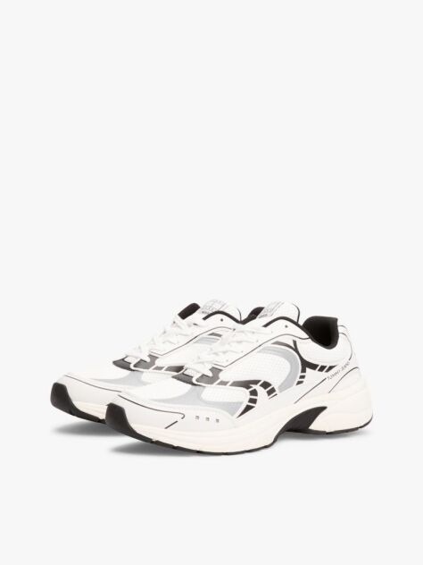 Black Mixed Texture Archive Runners  Men