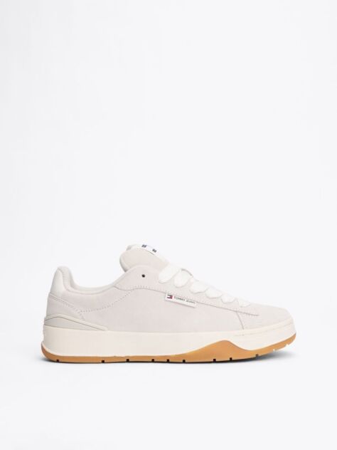 Grey Suede Lace-Up Trainers  Women