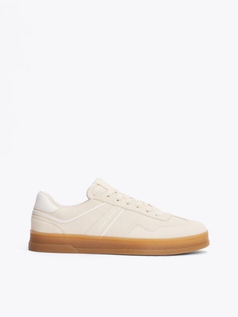 Beige The Greenwich Suede Trainers  Women