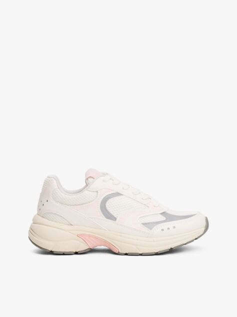 Pink Archive Mixed Texture Chunky Trainers  Women