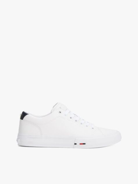 Multi Signature Leather Trainers  Men