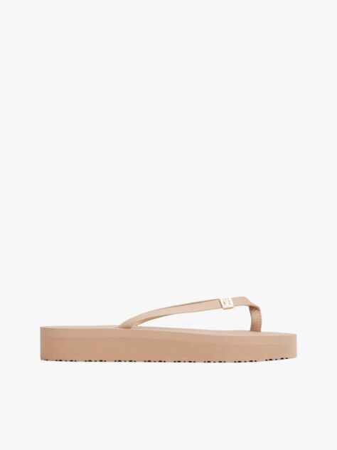 Pink Elevated Chic Beach Flip-Flops  Women