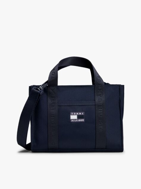 Blue Logo Webbing Crossbody Bag  Kids Unisex