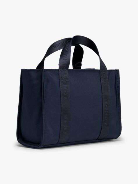 Blue Logo Webbing Crossbody Bag  Kids Unisex