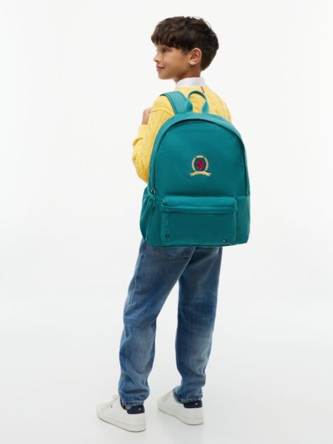 Blue Kids' Logo Dome Backpack  Kids Unisex