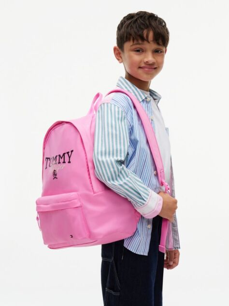 Pink Kids' Logo Dome Backpack  Kids Unisex