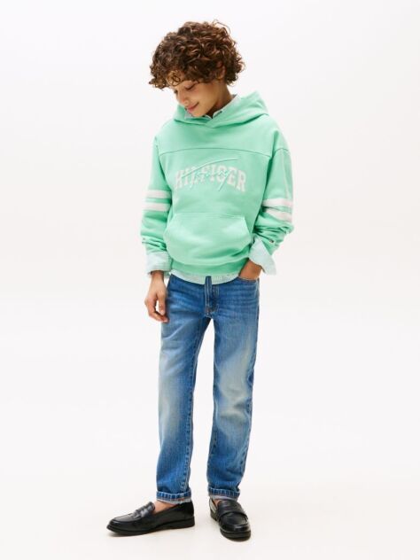Blue Modern Straight Vintage Denim  Boys