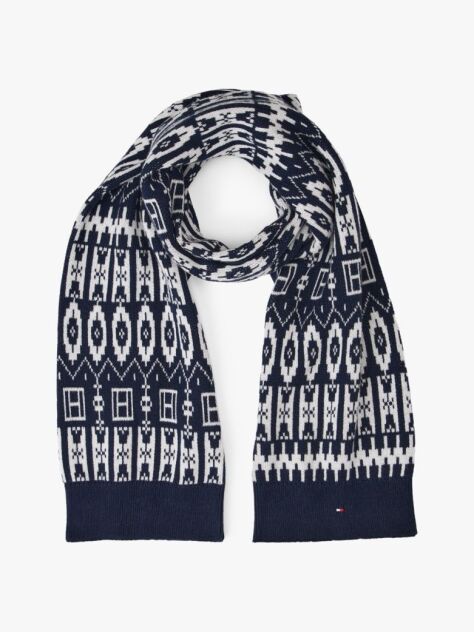 Multi Fair Isle Scarf  Boys