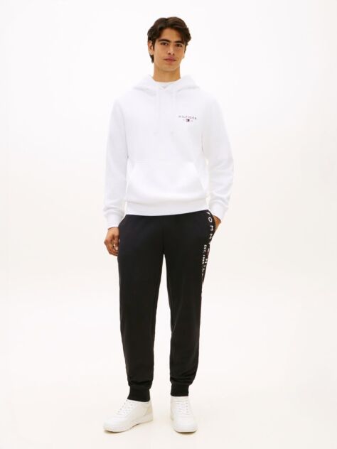 Black Tommy Logo Sweatpants  Men