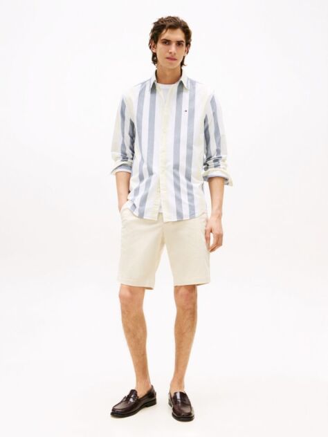 White 1985 Essential Harlem Relaxed Fit Shorts  Men