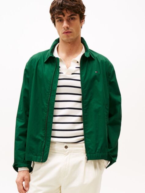 Green Lightweight Regular Fit Ivy Jacket  Men