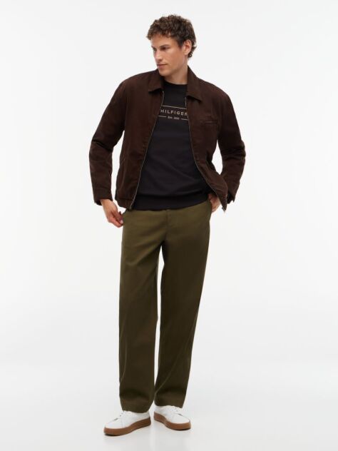 Black Logo Intechno Knit Sweatshirt  Men