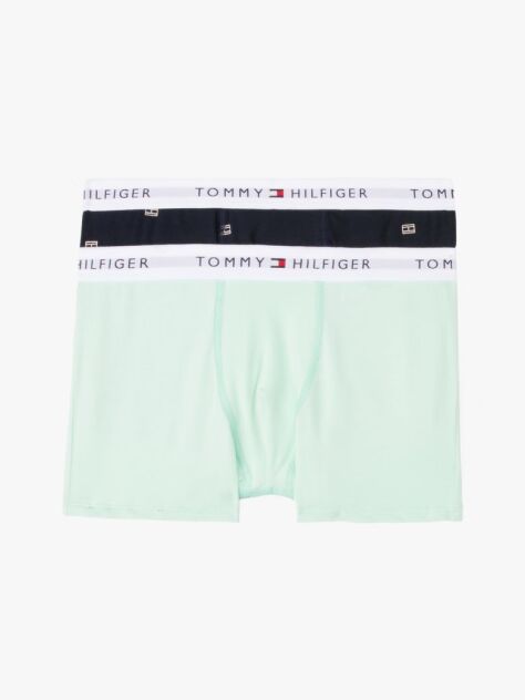 Multi 2-Pack Signature Print Logo Waistband Trunks  Boys