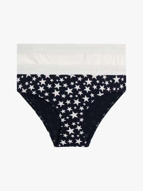 Multi 2-Pack Signature Print Briefs  Girls