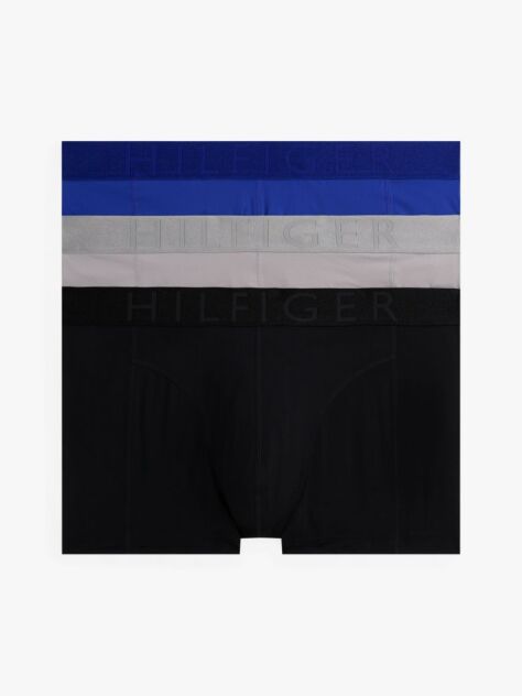 Multi 3-Pack Metallic Waistband Trunks  Men
