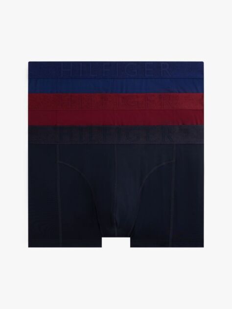 Multi 3-Pack Metallic Waistband Trunks  Men