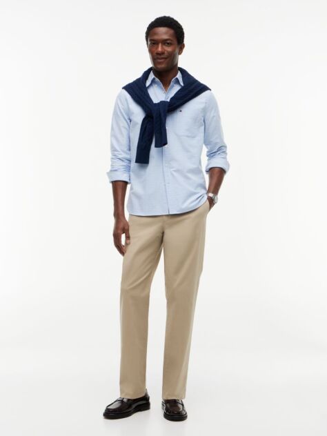 Multi Regular Fit Oxford Dobby Shirt  Men