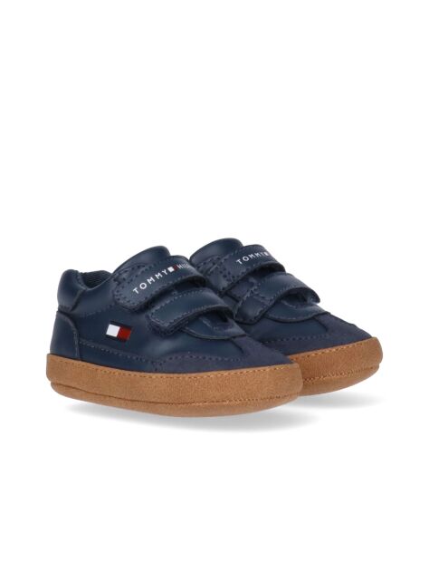 Blue Flag Hook And Loop Sneakers  Boys