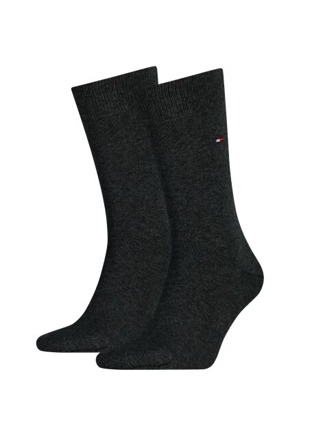 Grey 2-Pack Cotton Blend Men Socks  Men