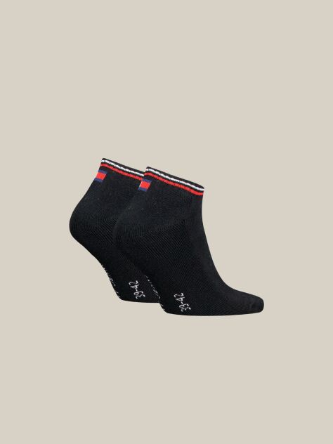Black Unisex Sneaker socks 2 pack  Unisex