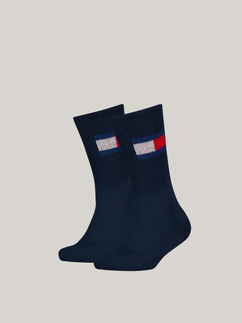 Blue Tommy Hilfiger Socks 2 Pack  Kids Unisex