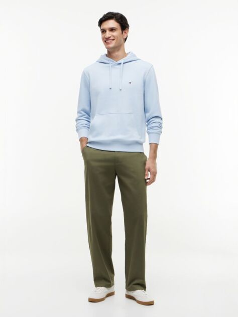 Blue Flag Embroidery Terry Hoody  Men