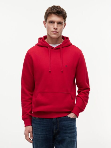 Red Flag Embroidery Terry Hoody  Men
