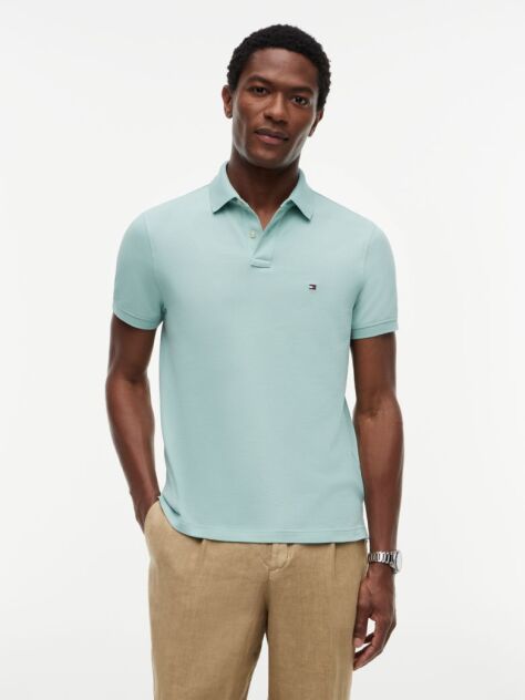 Green 1985 Collection Regular Fit Pique Polo  Men