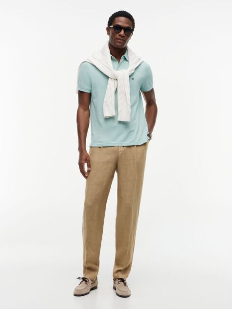 Green 1985 Collection Regular Fit Pique Polo  Men