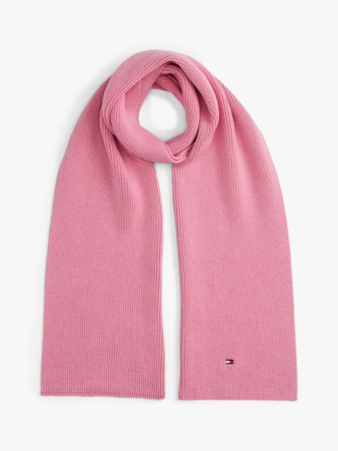 Pink Kids’ Rib-Knit Scarf  Kids Unisex