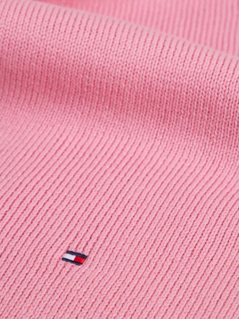 Pink Kids’ Rib-Knit Scarf  Kids Unisex