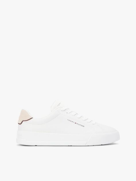 Multi Pebble Grain Court Trainers  Men