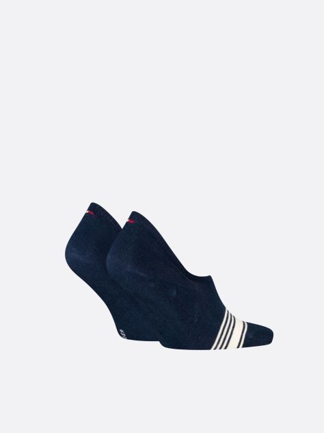 Blue Tommy Hilfiger Men's Invisible Footie Socks - 2 Pack  Men