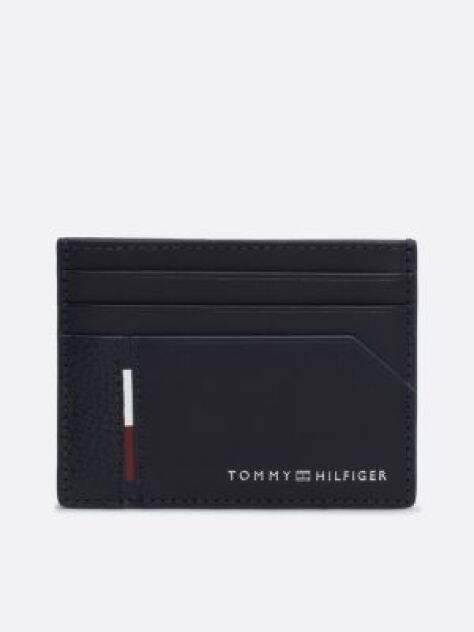 Blue Casual Leather Credit Card Holder  Men