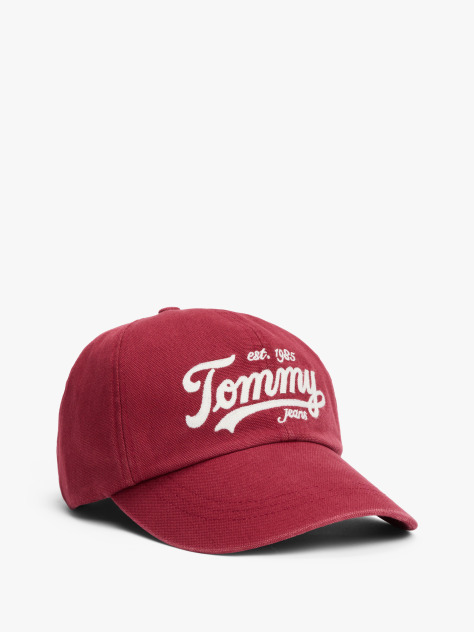 Red Logo Embroidery Baseball Cap  Men