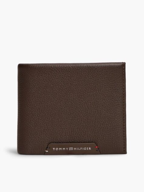 Brown Corporate Leather Bifold Card And Coin Wallet  Men