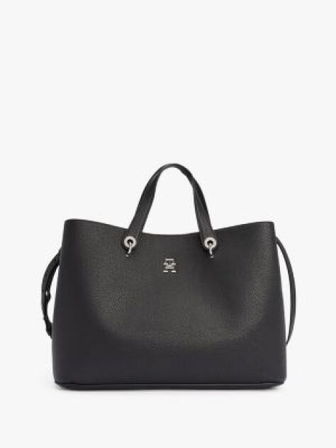 Black Chic Monogram Satchel ( geanta)  Women